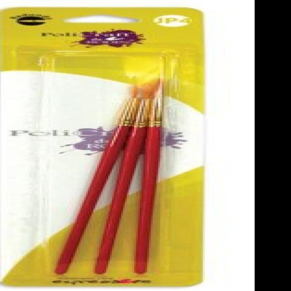 PINCEL PLANO P.PONY BL.C3 PZ.SURT.RODIN POLICRAFTJP4 C24